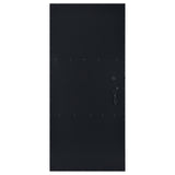 Full height view of Zayan mirror with LED lights on