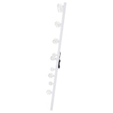 Zayan floor mirror angled view highlighting mirror thickness