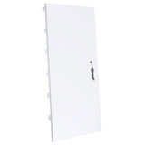 Zayan LED floor mirror detail showing E26 socket area