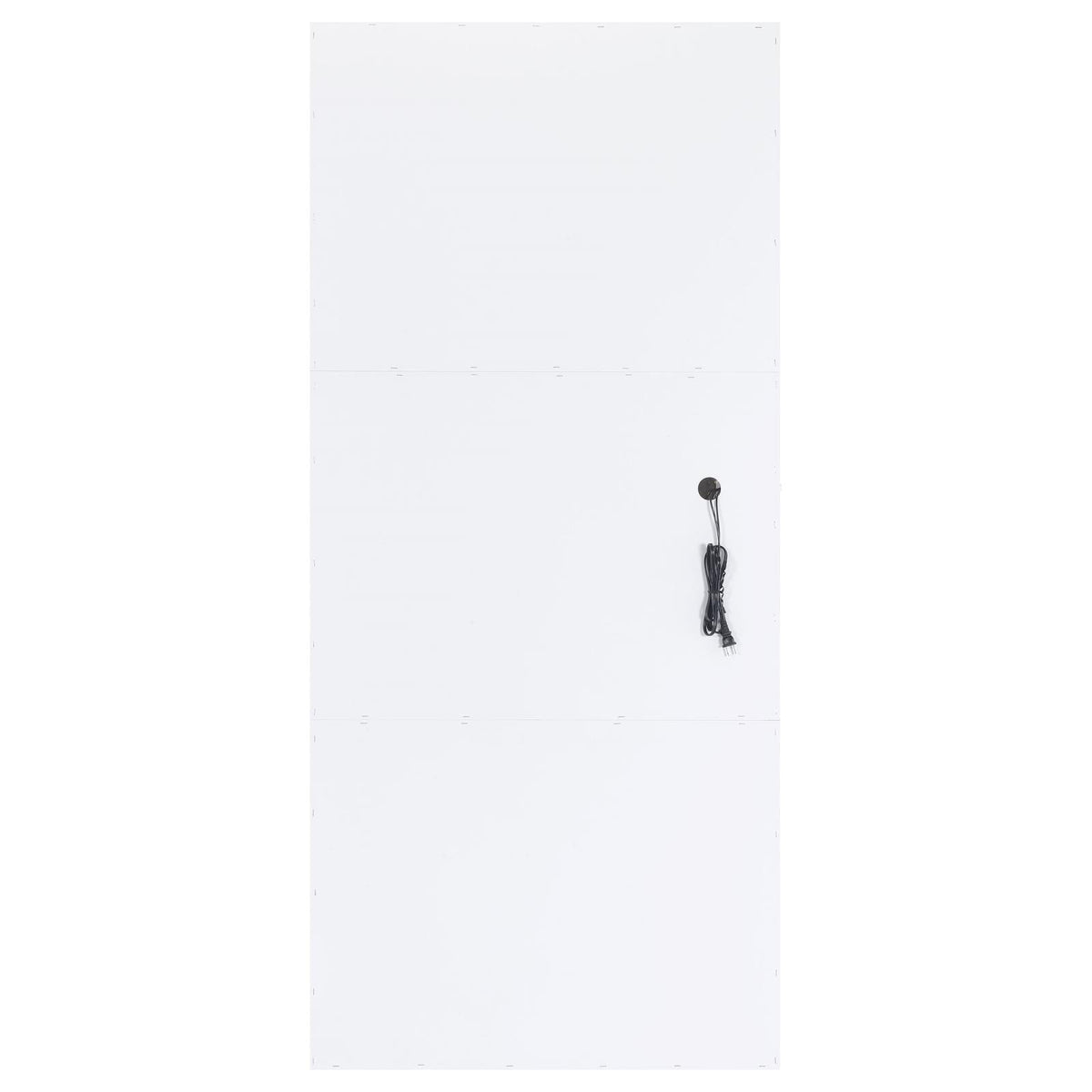 Zayan floor mirror base showing MDF frame construction