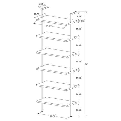 Owens 3-piece bookshelf set overall arrangement