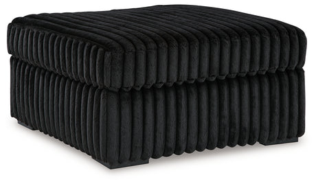 Midnight-Madness Ottoman side view