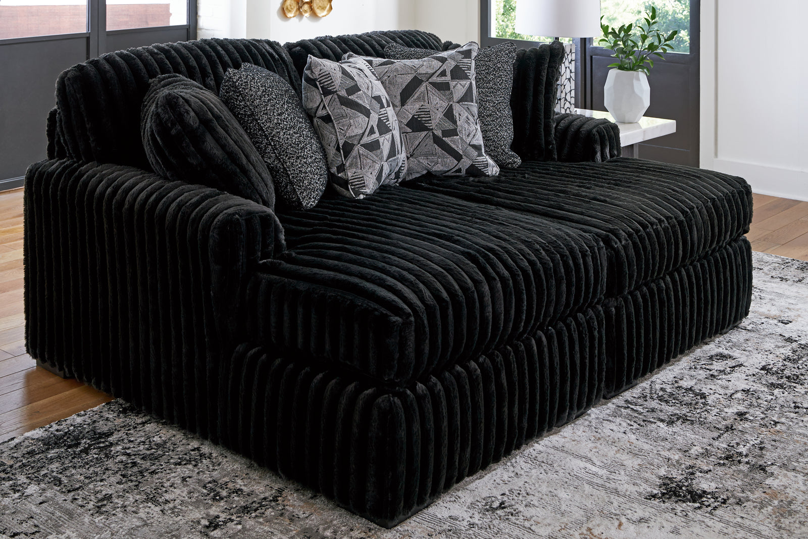 main view of Midnight-Madness Onyx Super Chaise furniture