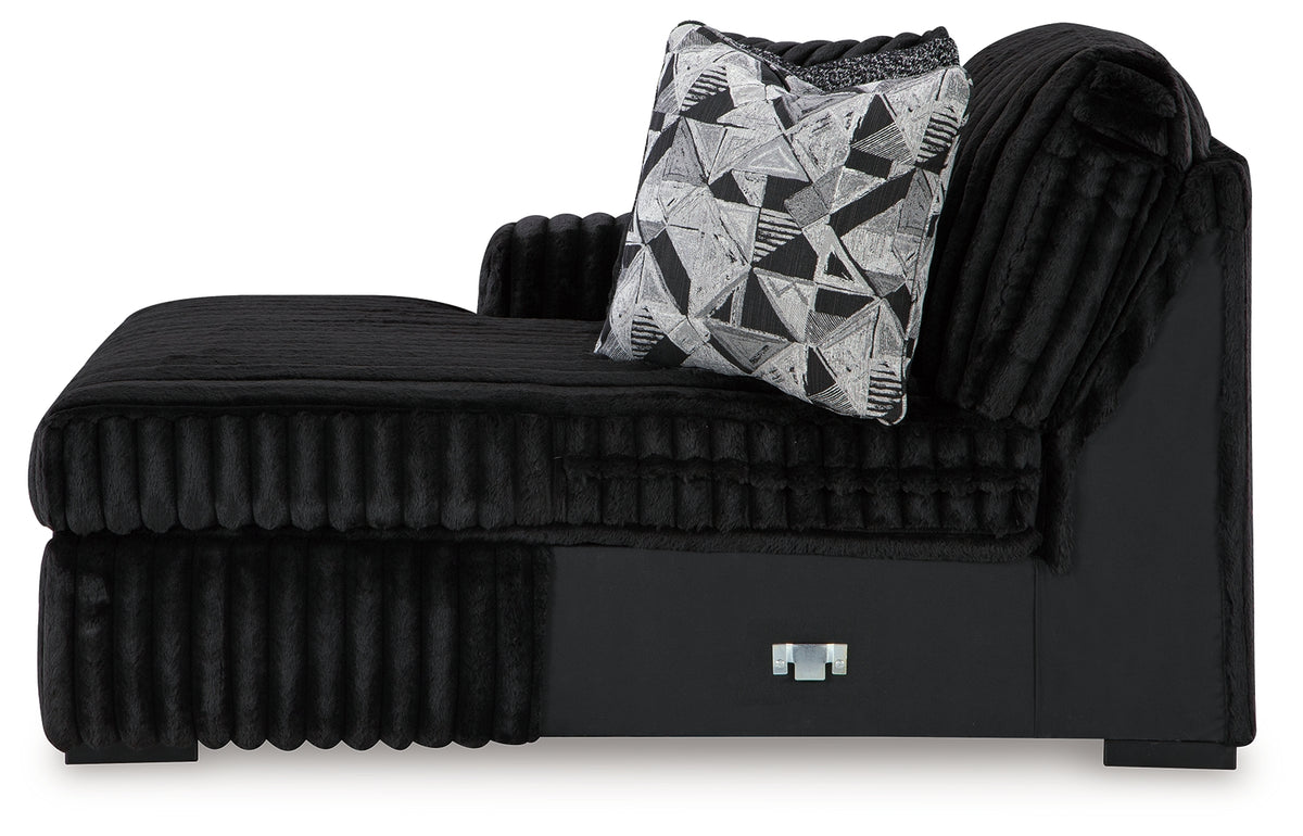Side alternative angle of sectional sofa