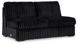 room view of Midnight-Madness Onyx 3-Piece Sectional with Chaise sectional sofa