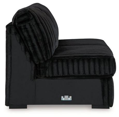Main angle of Midnight-Madness Onyx sectional sofa
