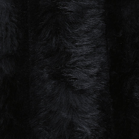 Close-up detail of Midnight-Madness Onyx sectional sofa fabric and texture