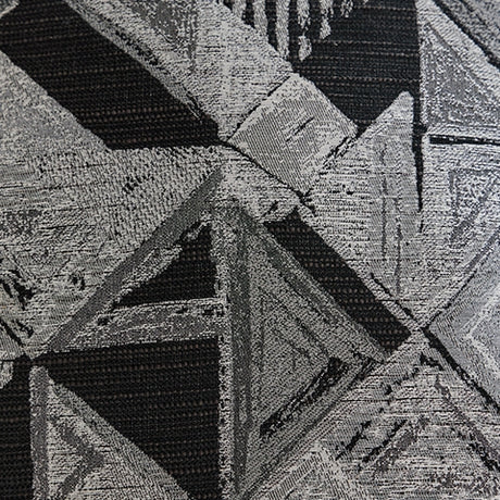 Close-up side view of velvet pillow on Midnight-Madness sectional