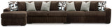 Another detail view showing chaise and upholstery