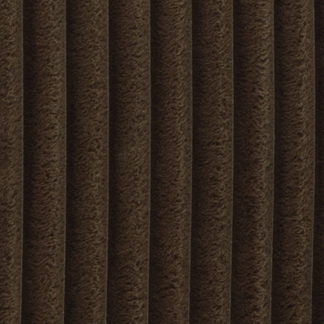 angled side view of Midnight-Madness Chocolate sectional sofa with chaise
