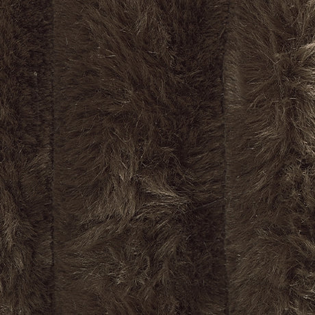 side swatch view of Midnight Madness Chocolate upholstery