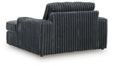 Midnight-Madness Oversized Chaise back view