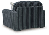 Midnight-Madness Gunmetal Velvet Oversized Chair fabric swatch