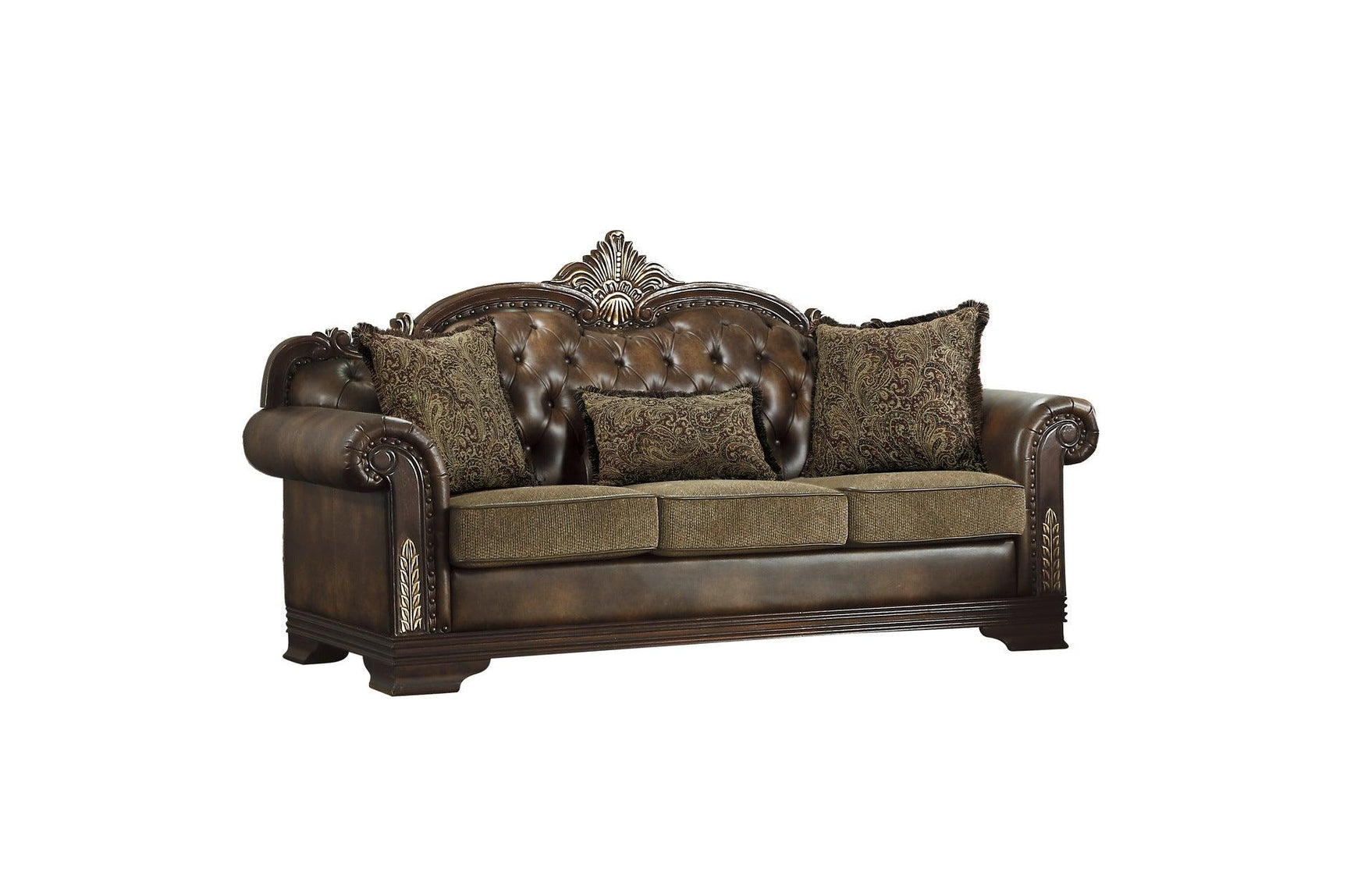 Front view of loveseat from Croydon 2-piece living room set