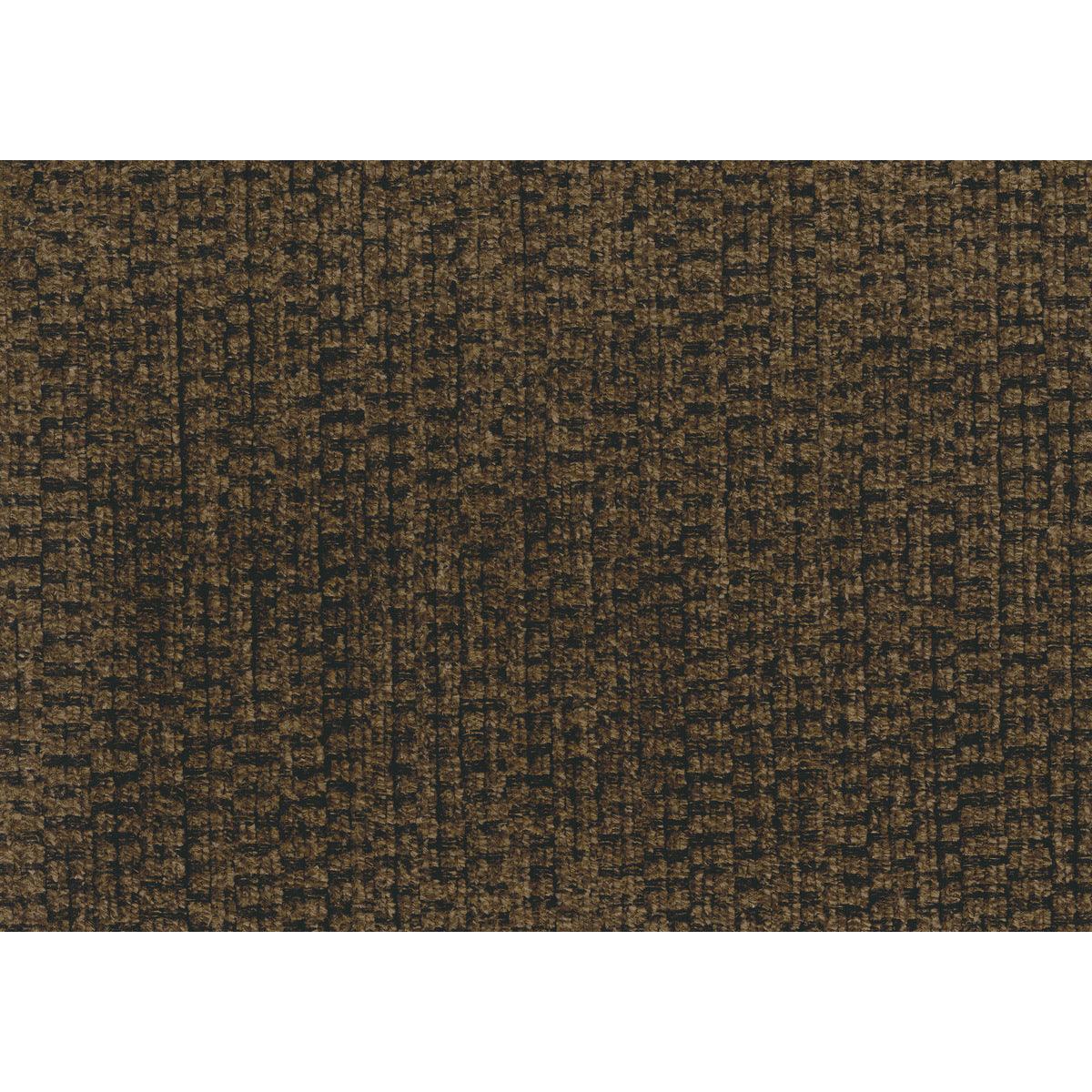 Fabric swatch for brown faux leather upholstery