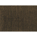 Fabric swatch showing brown faux leather upholstery
