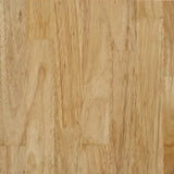 Close-up of hooks on Margaret coat rack in natural oak finish