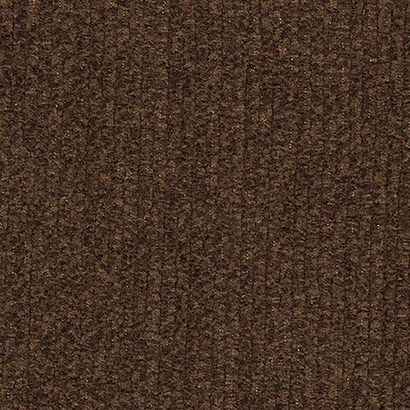 Tulen Gray Chenille Recliner - front angle view