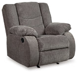 Tulen Gray sofa angled front view