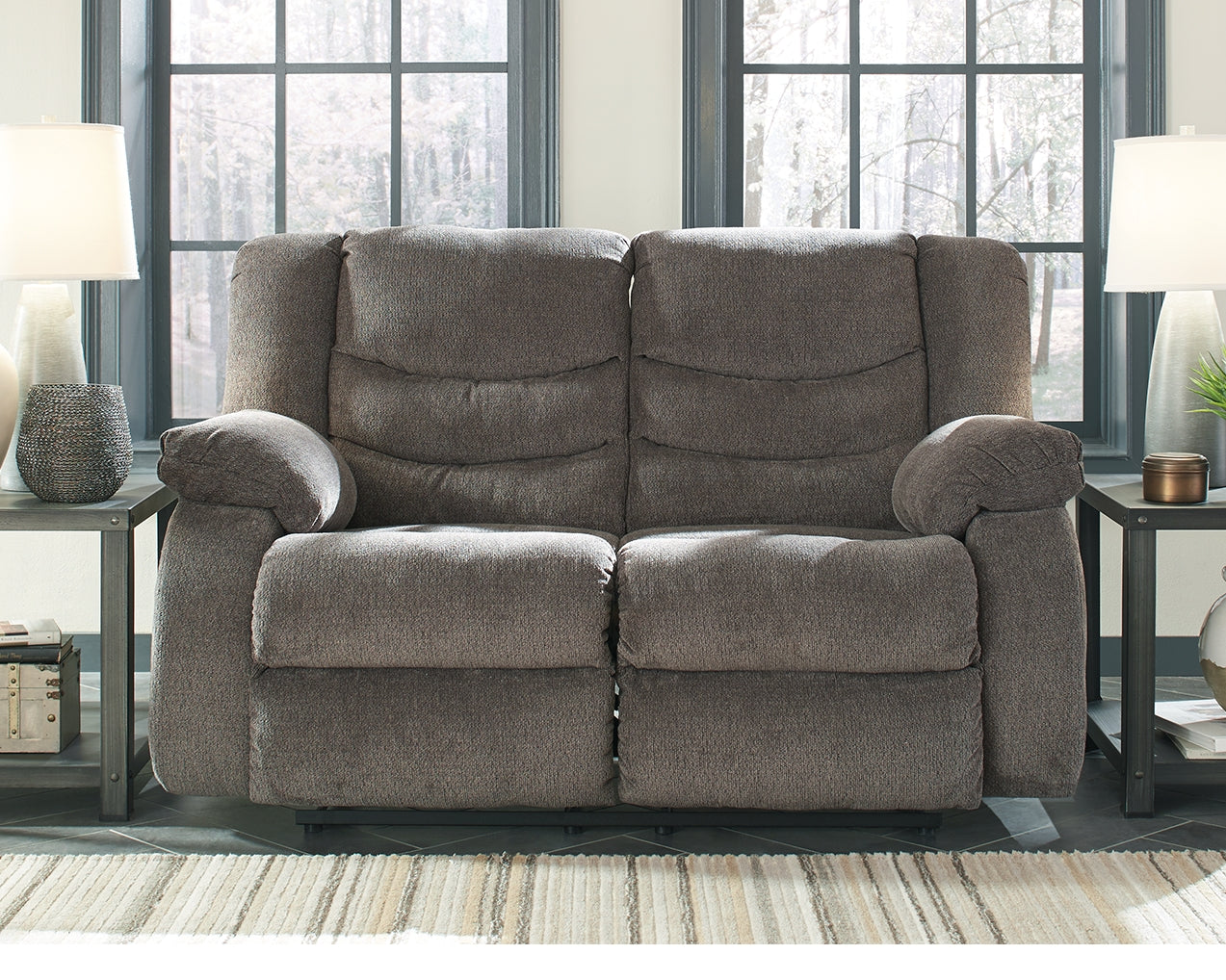 Tulen Gray Sofa and Loveseat