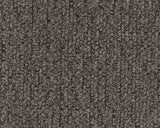 Tulen Gray Chenille Recliner - front angle view