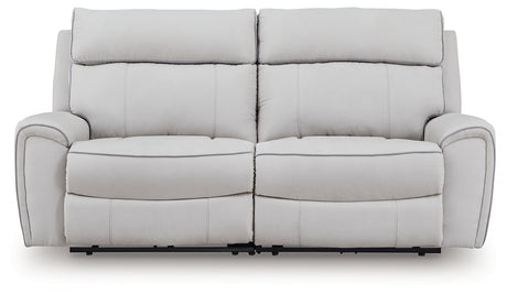 Left-arm facing power recliner module detail