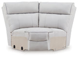 Attached cushioned seating detail