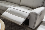 Extended footrest detail on power recliner