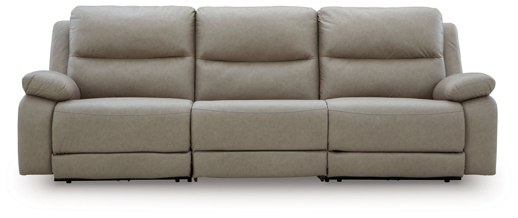 Sectional corner view closed