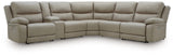 Narwhal Place sectional angle showing console