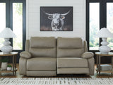 Narwhal Place reclining loveseat with headrest adjustment