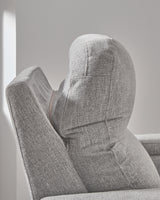 Pineland Pewter Recliner back view