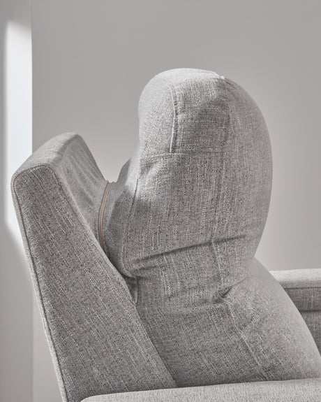 Pineland Pewter Recliner back view