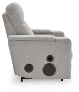 Recliner heated seat control panel detail
