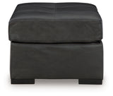 side view of fog upholstery on sectional sofa