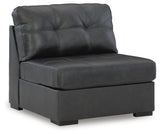 Brindley Fog Pier 3-Piece Sectional with Ottoman - image 4