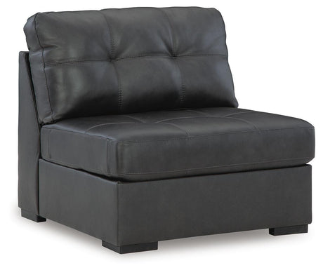Brindley Fog Pier 3-Piece Sectional with Ottoman - image 4