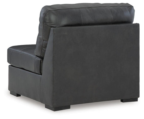 Brindley Fog Pier 3-Piece Sectional with Ottoman - image 6