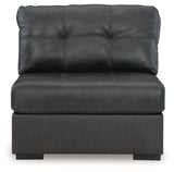 Brindley Fog Pier 3-Piece Sectional with Ottoman - image 3