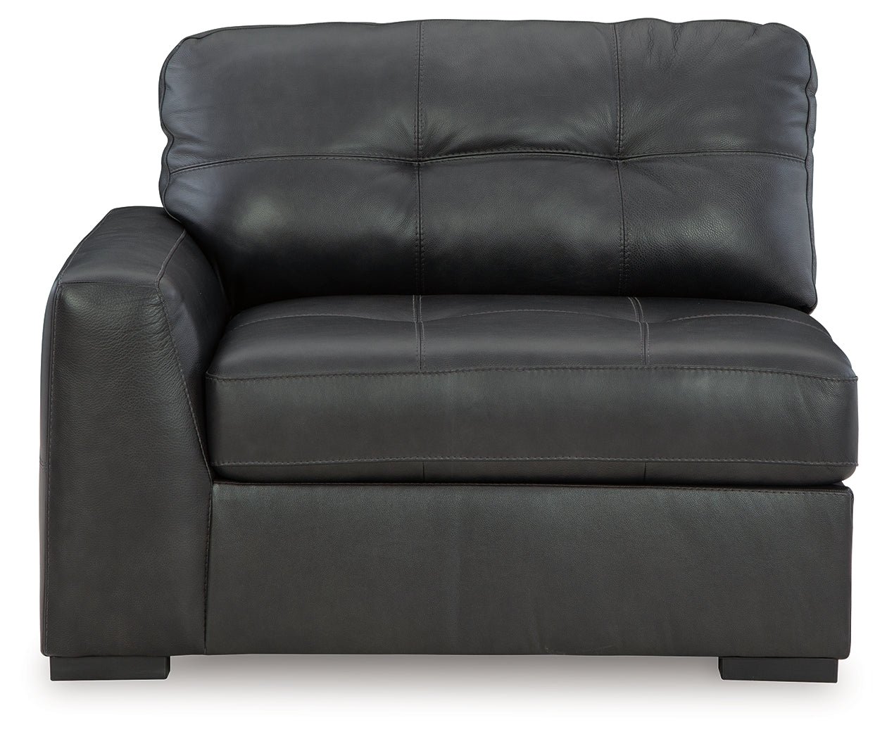 detail close-up of Brindley Fog Pier sectional upholstery
