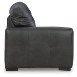 main view showing ottoman with Brindley Fog Pier sectional