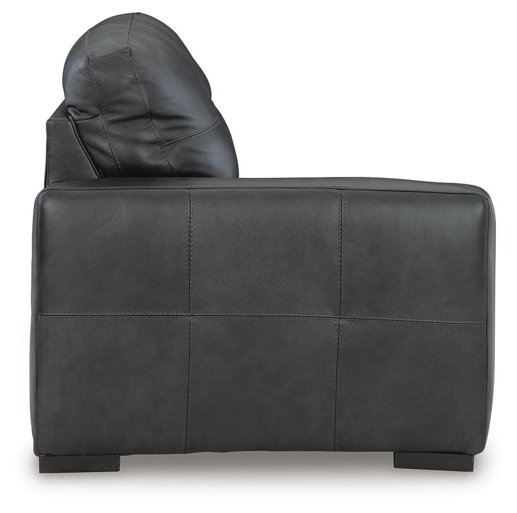 Brindley Fog Pier 3-Piece Sectional with Ottoman - image 9