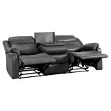 Yerba Reclining Sofa fully reclined position
