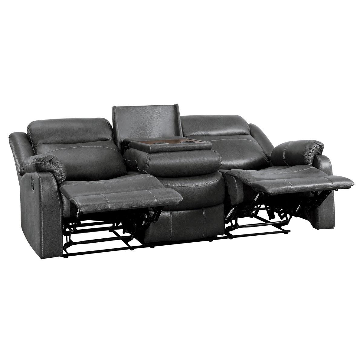 Yerba Reclining Sofa fully reclined position