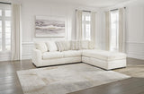 Chessington Ivory 2-Piece Sectional with Ottoman — product view