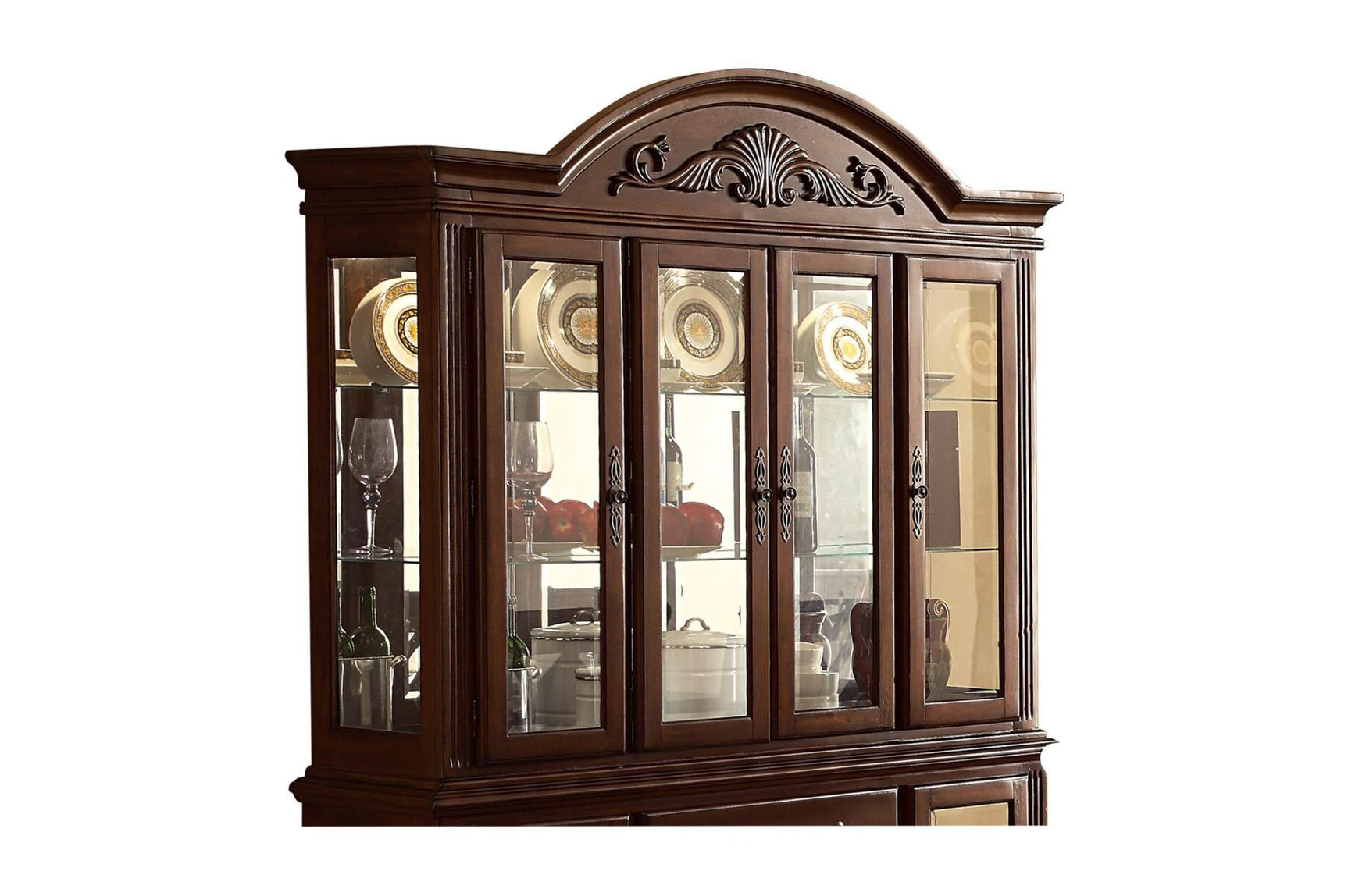 Norwich Dining Room Set detailed wood finish on table edges