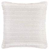 Theban Cream Pillow set of 4 square pillows side angle