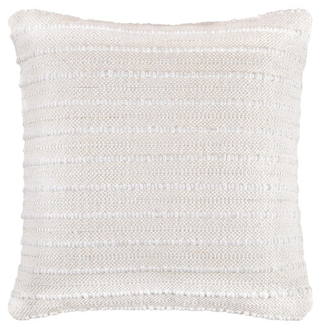 Theban Cream Pillow set of 4 square pillows side angle