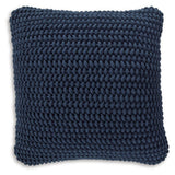 Renemore Blue Pillow back view