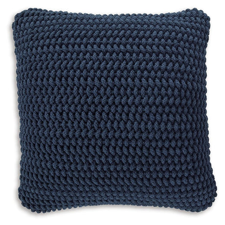 Renemore Blue Pillow back view